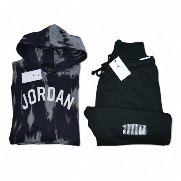 Air Jordan Men's MVP Sweatsuit Size XL French Terry Tracksuit 2 PC Gift Set NWT - Picture 1 of 10